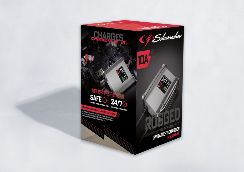 12V Battery Charger + Maintainer Box Design​