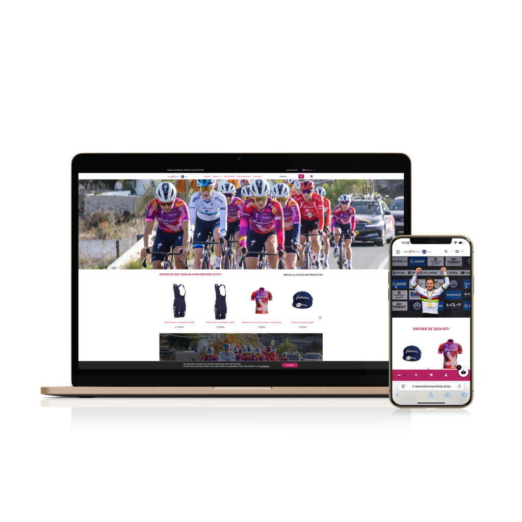 Team SD Worx ProTime – Offering a Seamless E-commerce Experience for Cycling Fans